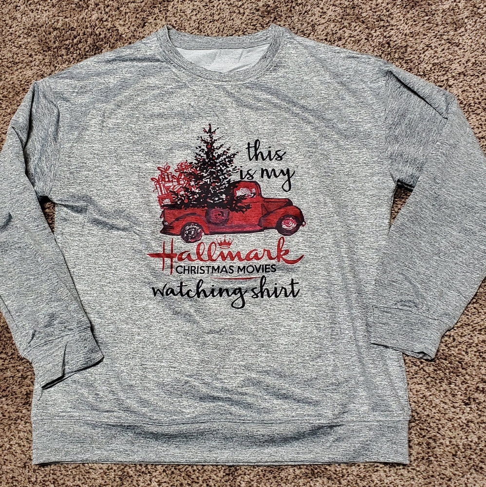 NEW Hallmark Christmas Movie Sweatshirt